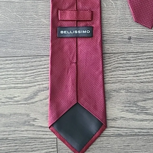 Bellissimo Red Tie - Picture 3 of 3